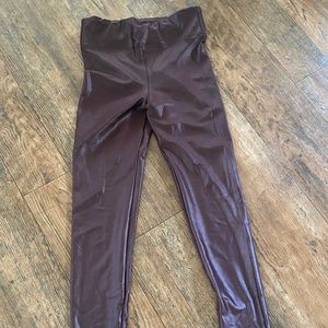 Metallic like leggings